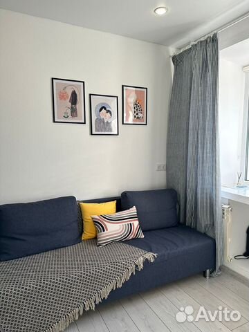 

Квартира-студия, 15 м², 1 кровать