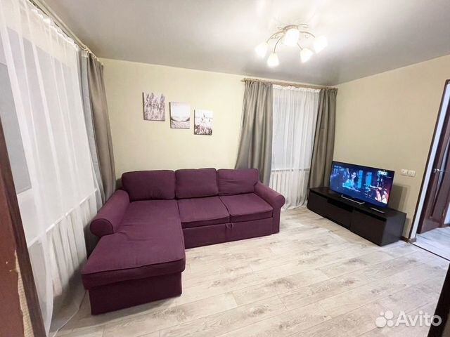 

1-к. квартира, 40 м², 3 кровати