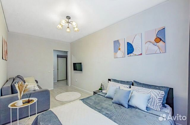 

1-к. квартира, 37 м², 2 кровати
