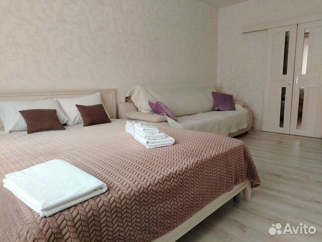 

1-к. квартира, 42 м², 2 кровати