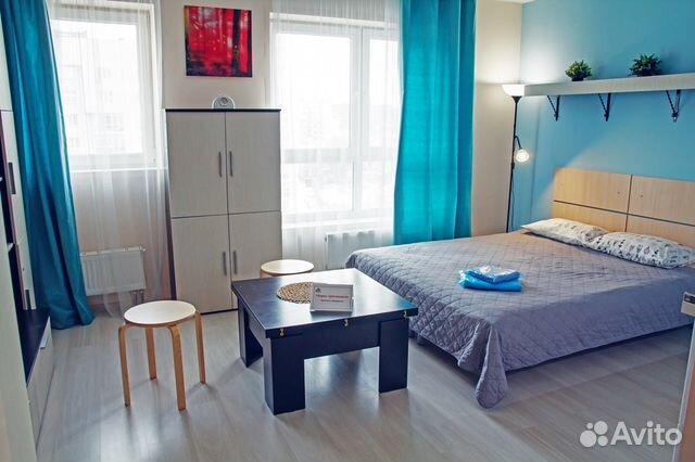 

Квартира-студия, 28 м², 1 кровать