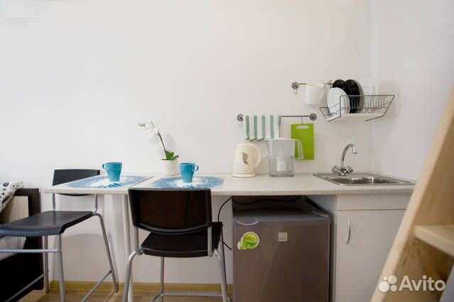 

Квартира-студия, 15 м², 2 кровати
