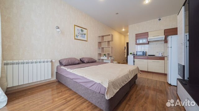 

Квартира-студия, 25 м², 2 кровати