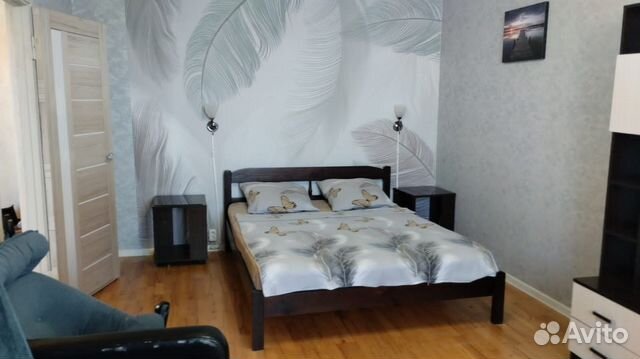 

1-к. квартира, 45 м², 2 кровати