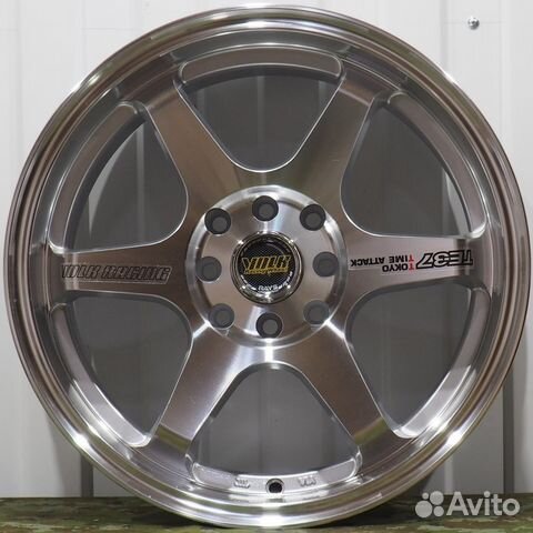 Новые диски Rays TE37 R15 4X100 MS