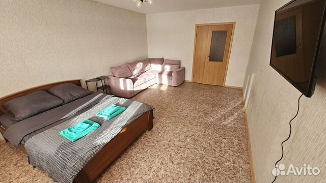 

1-к. квартира, 52 м², 2 кровати
