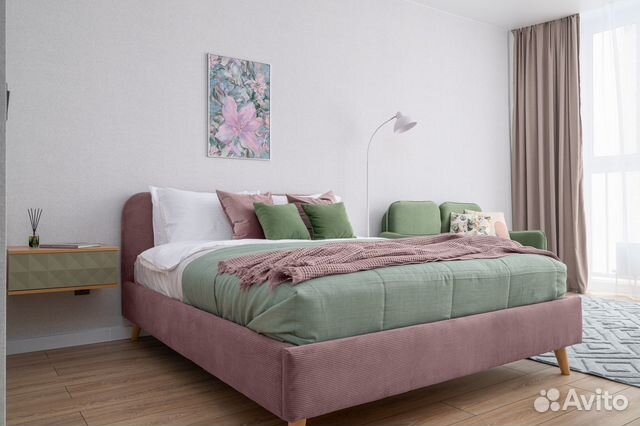 

Квартира-студия, 35,2 м², 2 кровати