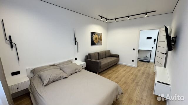 

1-к. квартира, 44 м², 2 кровати