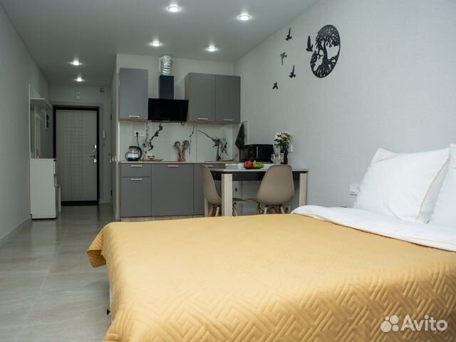 

Квартира-студия, 27 м², 1 кровать