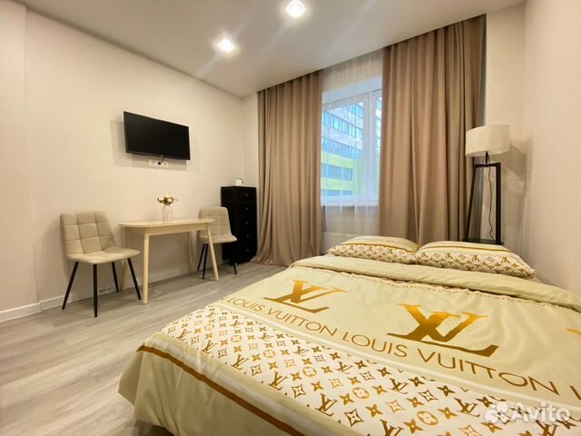 

Квартира-студия, 25 м², 2 кровати
