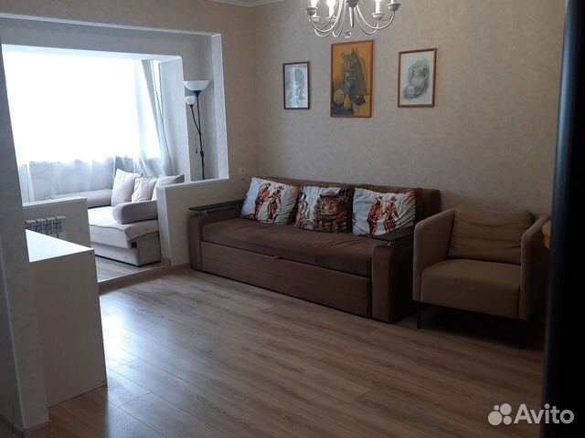 

1-к. квартира, 36 м², 2 кровати