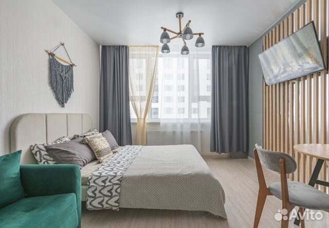 

Квартира-студия, 21 м², 2 кровати