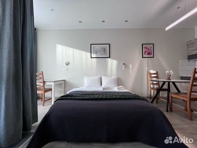 

Квартира-студия, 33 м², 1 кровать