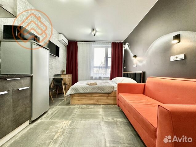 

Квартира-студия, 19 м², 2 кровати