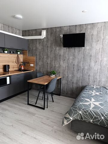 

Квартира-студия, 32 м², 2 кровати