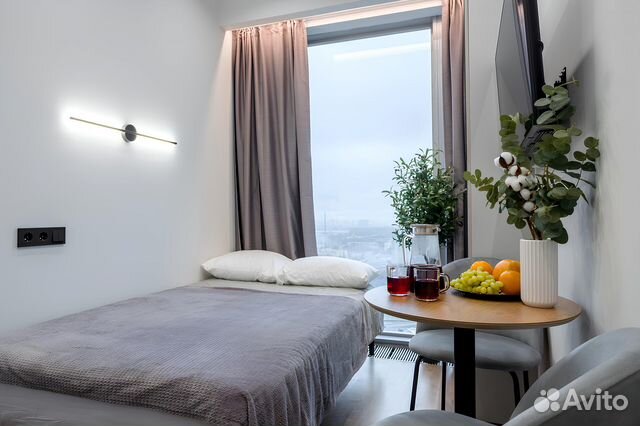 

Квартира-студия, 12 м², 1 кровать