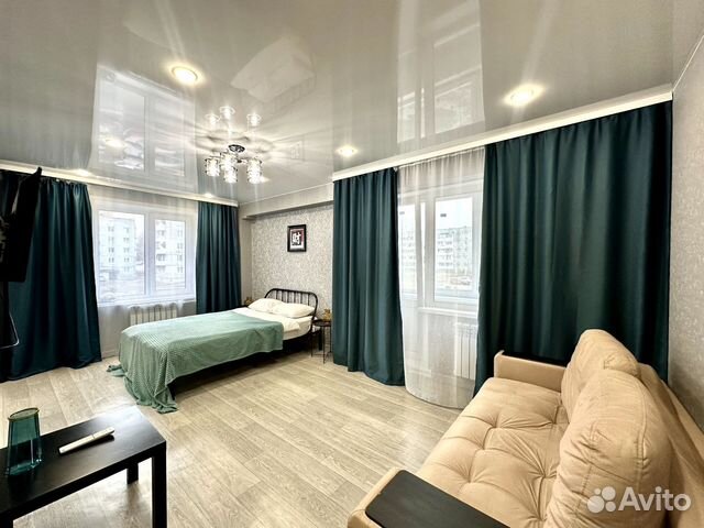 

Квартира-студия, 35 м², 2 кровати