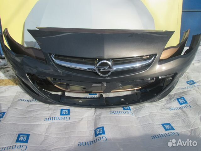 Бампер opel astra j 5d рестайлинг