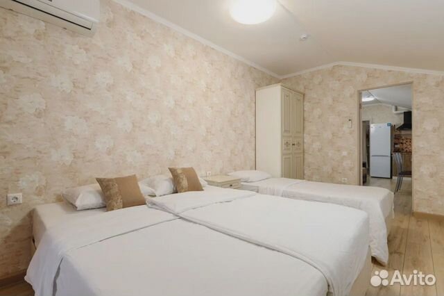 

1-к. квартира в апарт-отеле, 50 м², 3 кровати