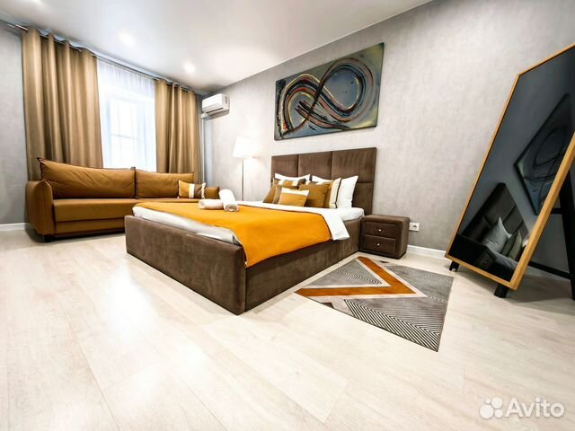 

1-к. квартира, 40 м², 2 кровати