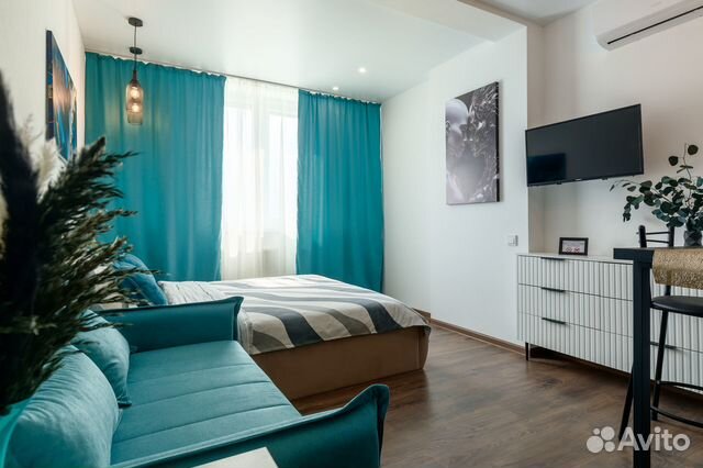

Квартира-студия, 30 м², 2 кровати