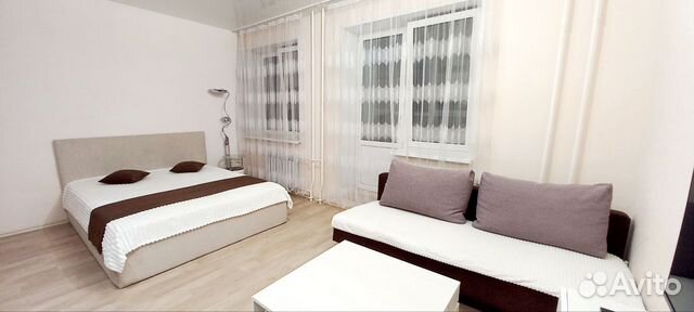 

Квартира-студия, 35 м², 2 кровати