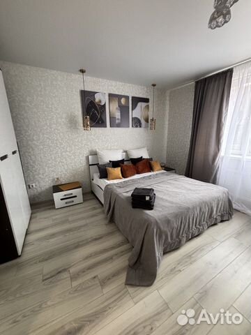 

1-к. квартира, 37 м², 2 кровати