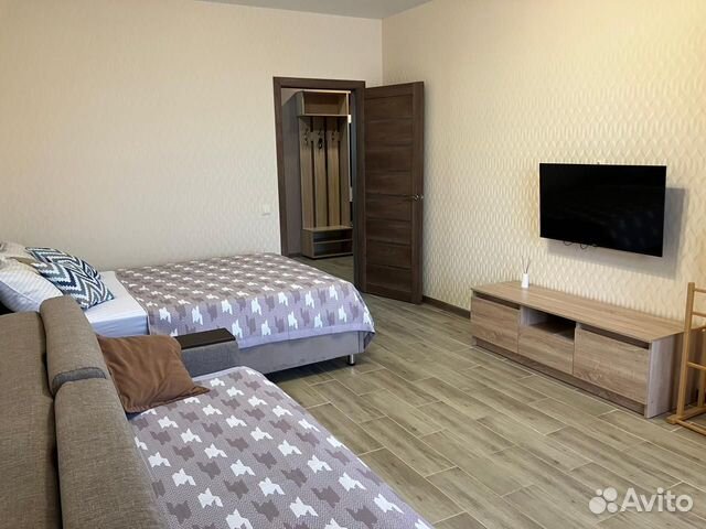 

1-к. квартира, 46 м², 2 кровати