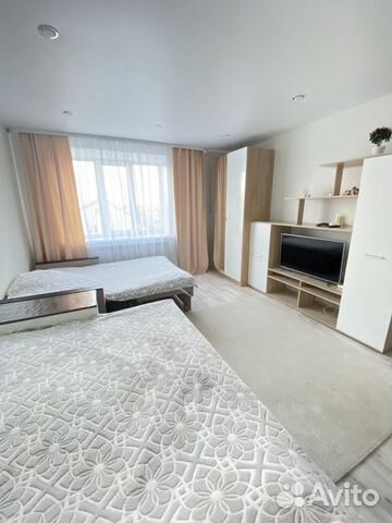 

1-к. квартира, 40 м², 2 кровати