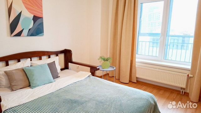 

1-к. квартира, 51 м², 2 кровати