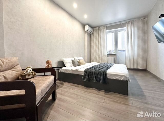 

1-к. квартира, 41 м², 3 кровати