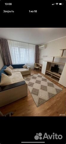 

1-к. квартира, 40 м², 2 кровати