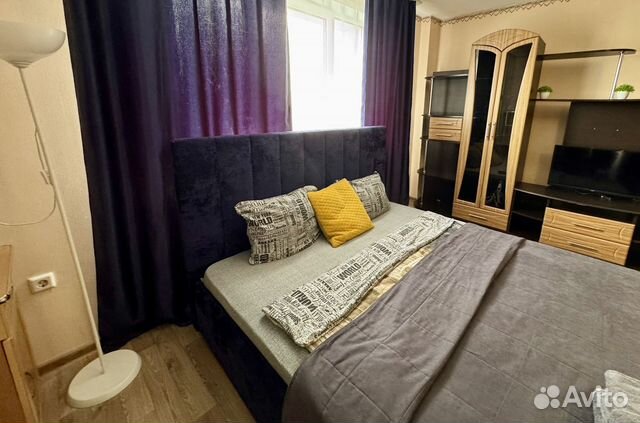 

1-к. квартира, 42 м², 2 кровати