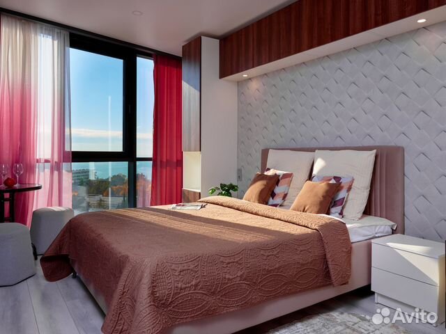 

Квартира-студия, 30 м², 2 кровати