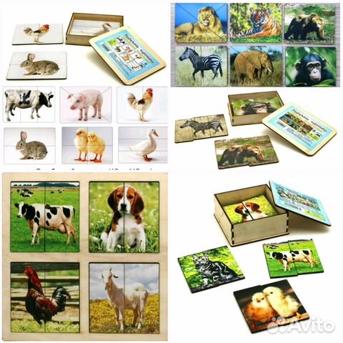 Новые обучающие игрушки из дерева/фетра