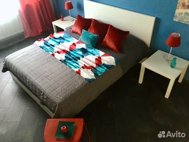 

1-к. квартира, 45 м², 2 кровати