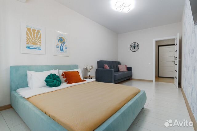 

1-к. квартира, 38 м², 2 кровати