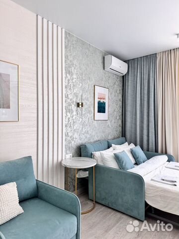 

Квартира-студия, 28 м², 3 кровати