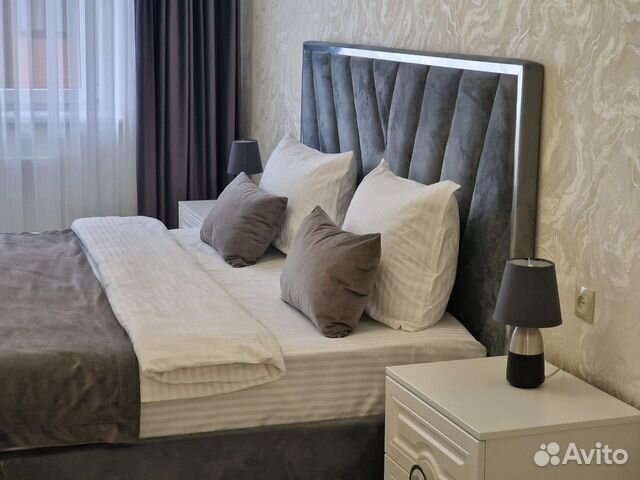 

1-к. квартира, 52 м², 2 кровати