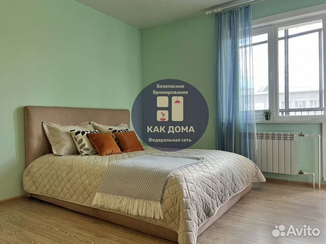 

Квартира-студия, 34,5 м², 1 кровать