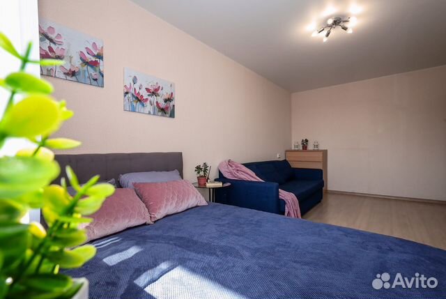 

1-к. квартира, 30 м², 2 кровати