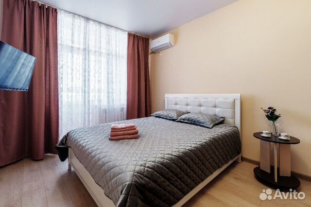 

1-к. квартира, 45 м², 2 кровати