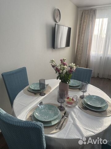 

1-к. квартира, 38 м², 2 кровати