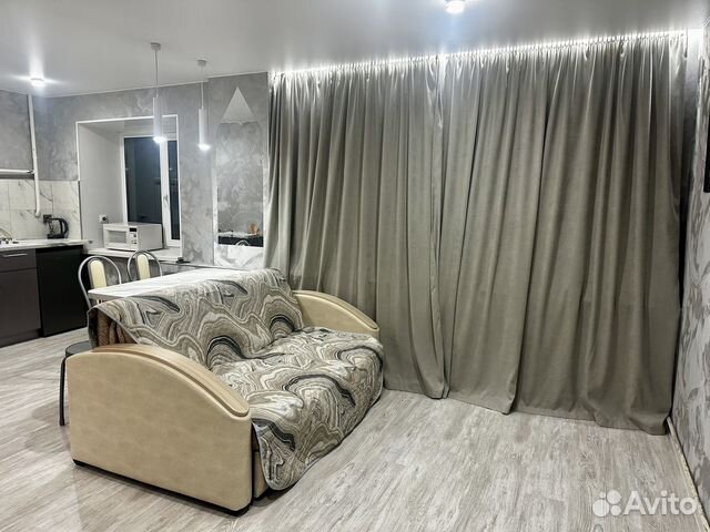 

Квартира-студия, 32 м², 2 кровати