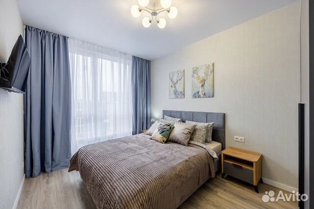 

1-к. квартира, 33,2 м², 2 кровати