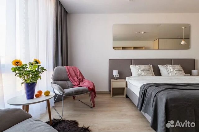 

Квартира-студия, 33 м², 1 кровать