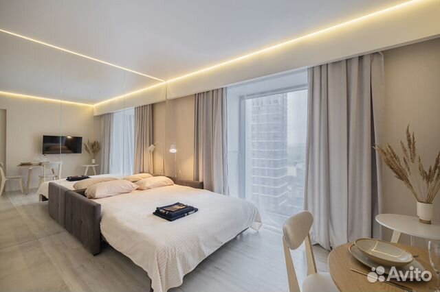 

Квартира-студия, 27 м², 1 кровать
