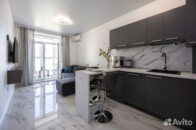 

1-к. квартира, 40 м², 2 кровати