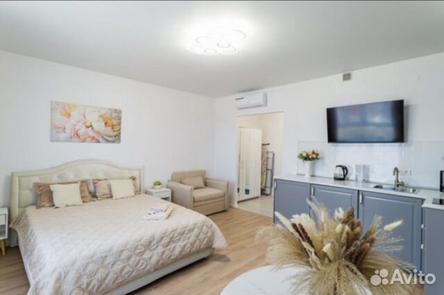 

Квартира-студия, 27 м², 2 кровати