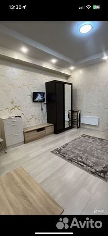 

Квартира-студия, 27 м², 1 кровать